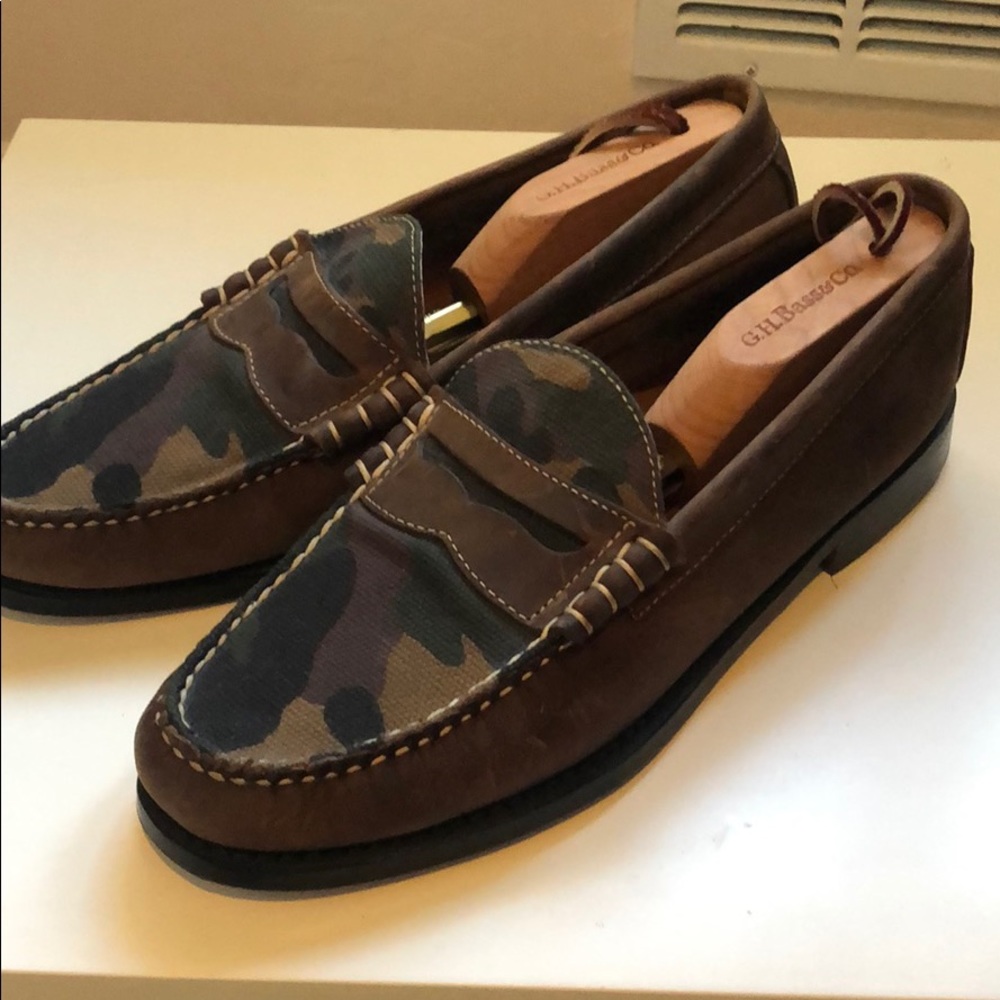 GH Bass Camo Loafer